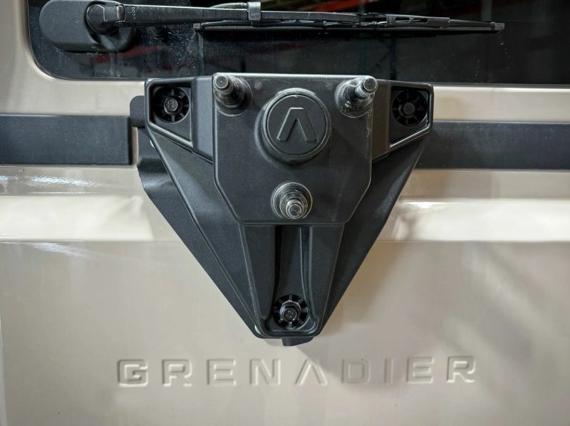 leitner designs ineos grenadier tire relocation bracket 41903285895381