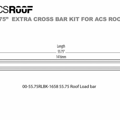 leitner designs platform rack 5 0 over tonneau cover 55 75 acs roof platform rack extra load bar kit 41903314763989