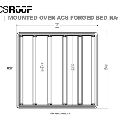 leitner designs platform rack 6 0 acs forged bedrack 00 roof6 0 1556 acs roof over acs forged classic bedrack 41903318368469