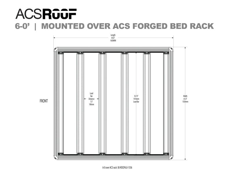 leitner designs platform rack 6 0 acs forged bedrack 00 roof6 0 1556 acs roof over acs forged classic bedrack 41903318368469