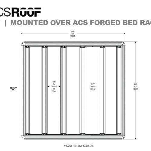 leitner designs platform rack 6 6 acs forged bedrack 00 roof6 6 1560 acs roof over acs forged classic bedrack 41903318401237