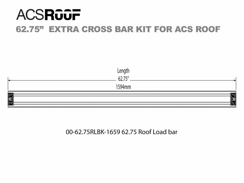 leitner designs platform rack acs roof platform rack extra load bar kit 41903314796757