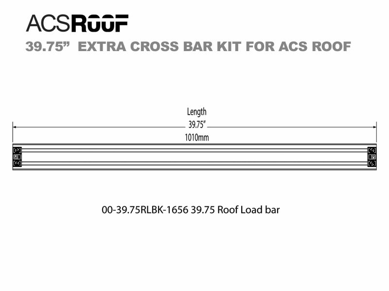 leitner designs platform rack toyota tacoma gen 2 3 over the cab acs roof 39 75 acs roof platform rack extra load bar kit 41903314698453