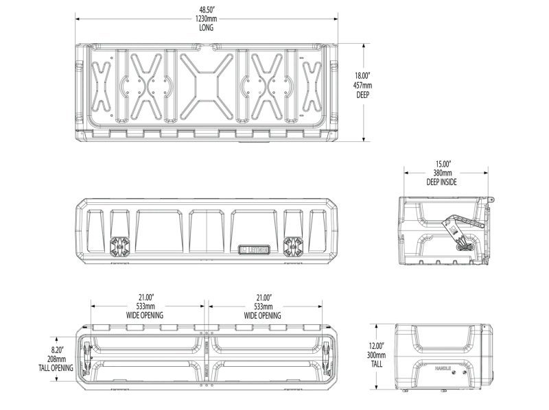 leitner designs roof accessories gearpod roof for acs roof platform rack 41903316402389