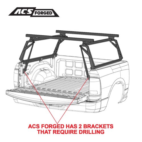 leitner truck bed racks active cargo system forged nissan 40416888455381