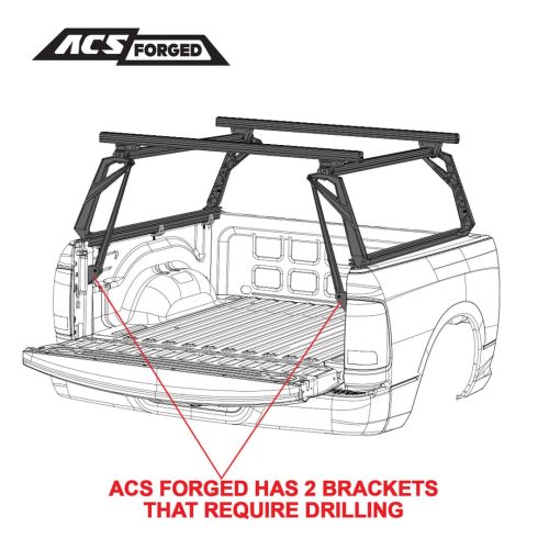 leitner truck bed racks active cargo system forged ram 36888287903957