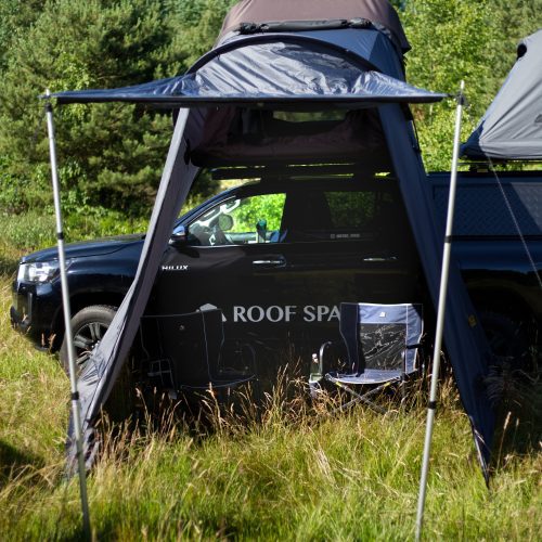 light base annex roof top tent front side