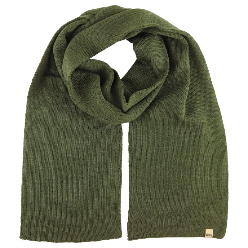 minus33 merino wool clothing accessories midweight everyday knit scarf 100 merino wool 41187468345557