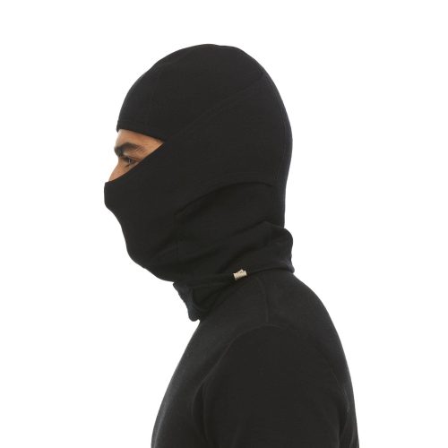 minus33 merino wool clothing headwear black expedition brushed balaclava kodiak fleece 41187427352789