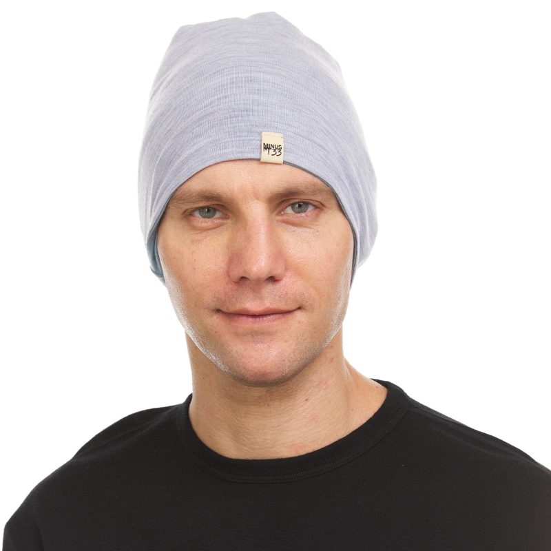 minus33 merino wool clothing headwear micro weight reversible shade beanie woolverino 41187463430357