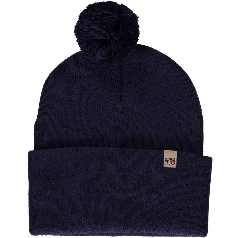 minus33 merino wool clothing headwear midweight everyday knit cuff pom beanie 100 merino wool 41187465035989