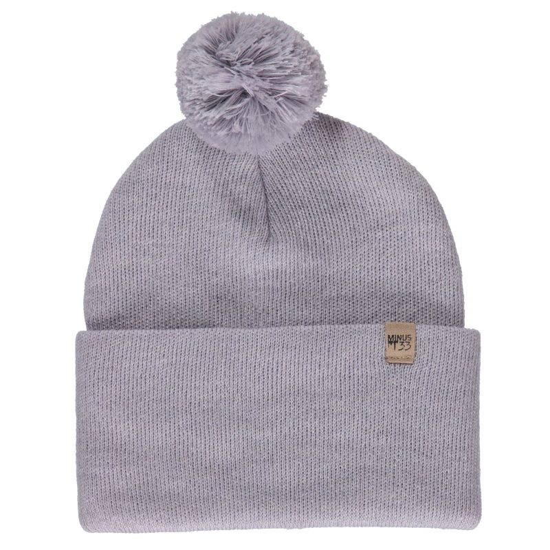 minus33 merino wool clothing headwear midweight everyday knit cuff pom beanie 100 merino wool 41187469623509