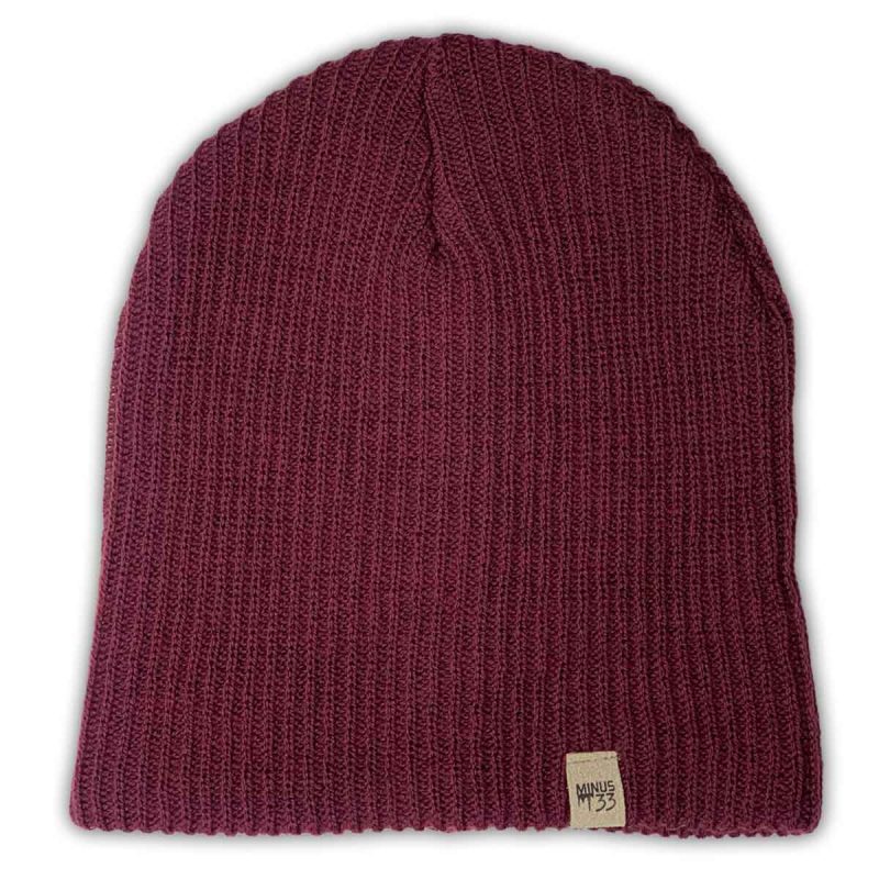 minus33 merino wool clothing headwear midweight everyday rib knit beanie 100 merino wool 41187483156693