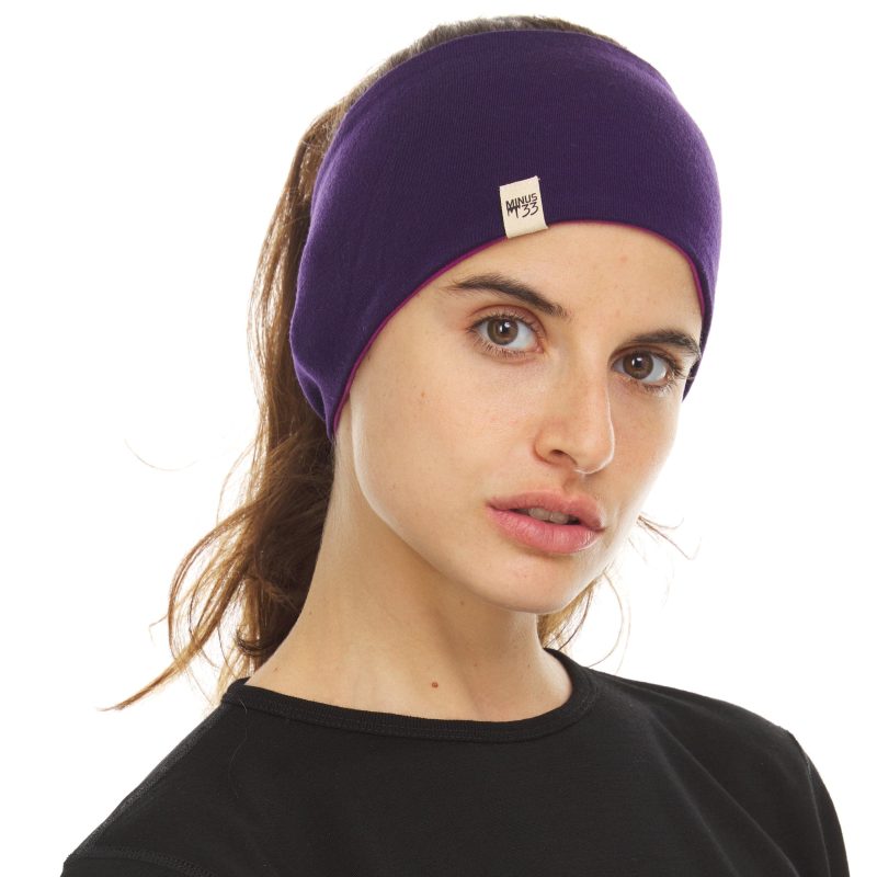 minus33 merino wool clothing headwear midweight reversible headband 100 merino wool 41187487318229