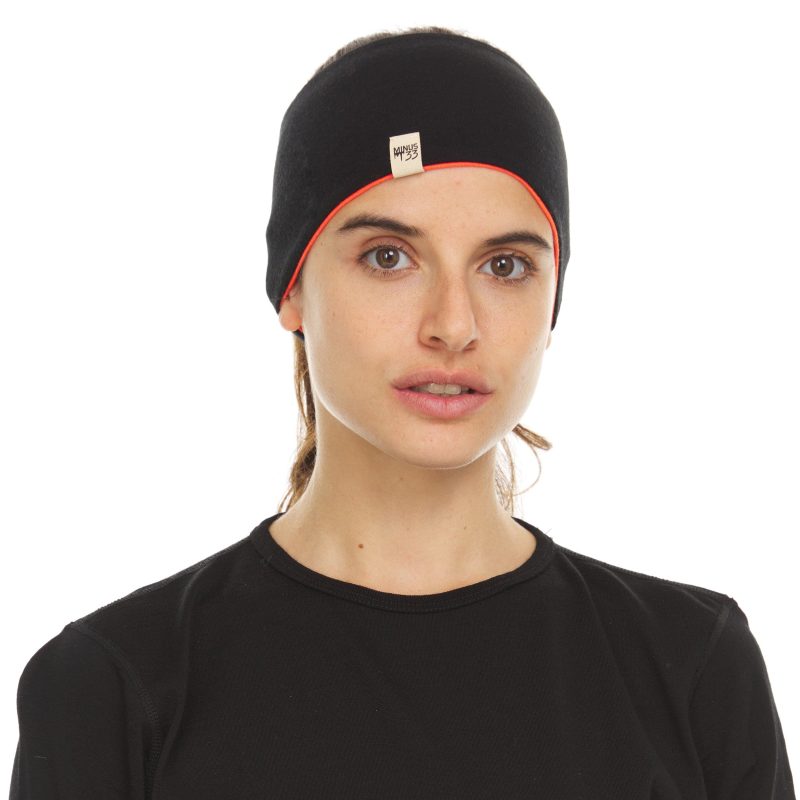 minus33 merino wool clothing headwear midweight reversible headband 100 merino wool 41187493085397