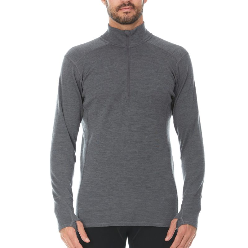 minus33 merino wool clothing tops midweight isolation men s 1 4 zip 100 merino wool 41187476406485