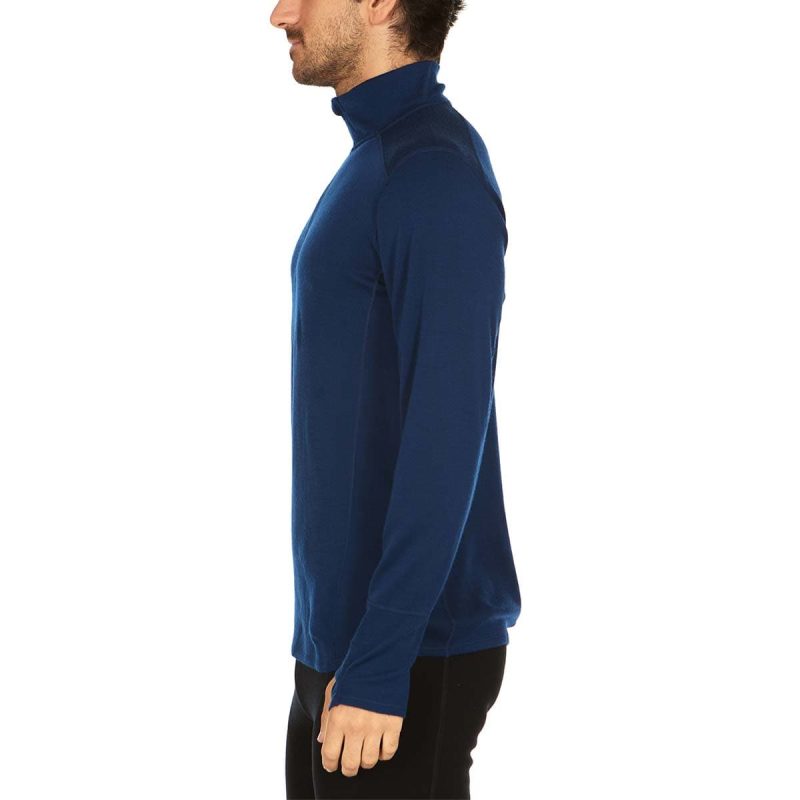 minus33 merino wool clothing tops midweight isolation men s 1 4 zip 100 merino wool 41187479355605