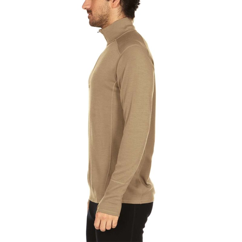 minus33 merino wool clothing tops midweight isolation men s 1 4 zip 100 merino wool 41187483713749