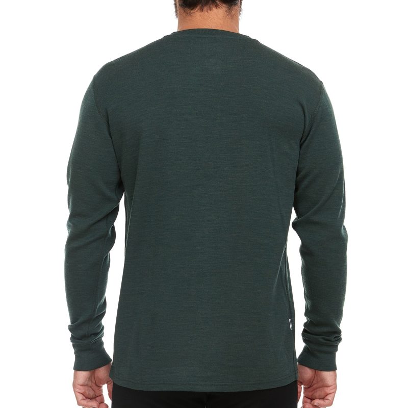 minus33 merino wool clothing tops midweight men s long sleeve henley 100 merino wool 41187490889941