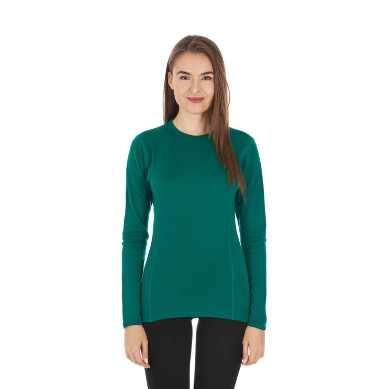 minus33 merino wool clothing tops midweight ossipee women s crew 100 merino wool 41187493707989