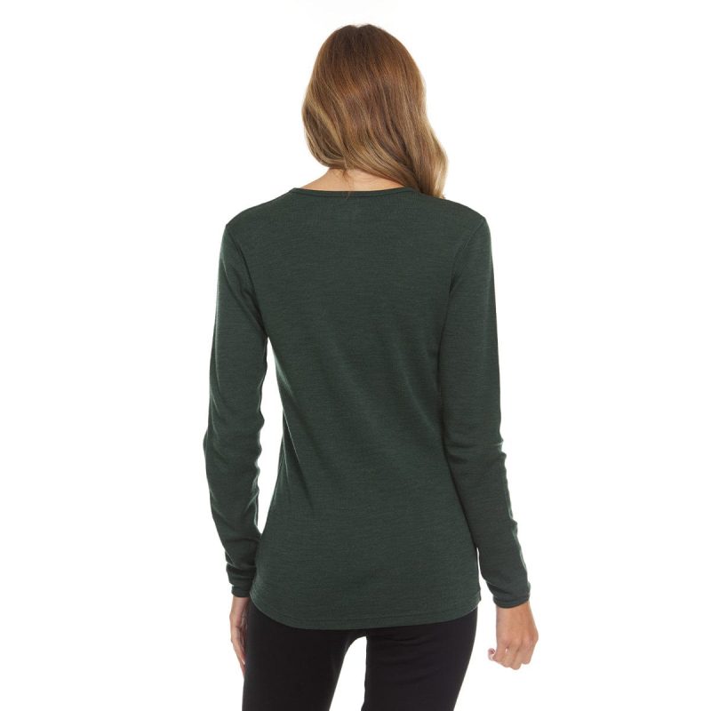 minus33 merino wool clothing tops midweight ossipee women s crew 100 merino wool 41187495968981