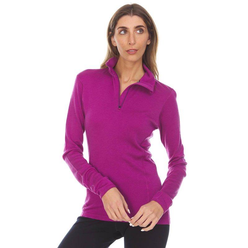 minus33 merino wool clothing tops midweight sequoia women s 1 4 zip 100 merino wool 41187493773525