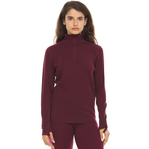 minus33 merino wool clothing tops midweight sequoia women s 1 4 zip 100 merino wool 41187498262741