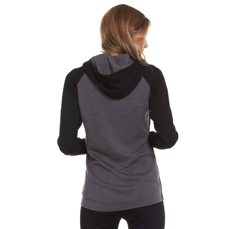 minus33 merino wool clothing tops midweight trailbreaker women s full zip hoodie woolverino 41187488301269