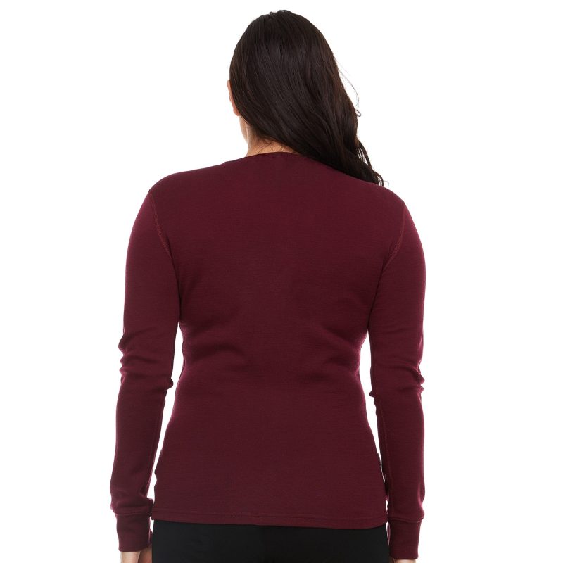 minus33 merino wool clothing tops midweight women s long sleeve henley 100 merino wool 41187487711445