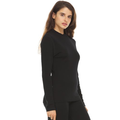 minus33 merino wool clothing tops midweight women s long sleeve mock neck 100 merino wool 41187488465109