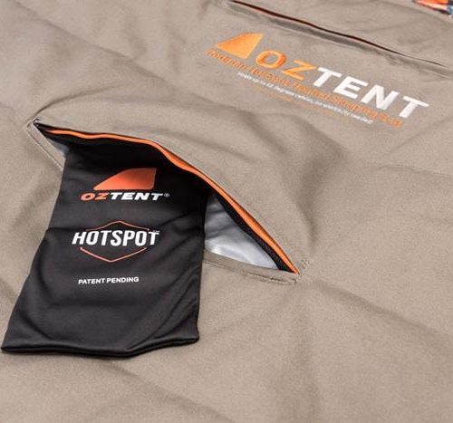 oztent men s sleeping bags oztent redgum hotspot xl heated sleeping bag 41676127240405