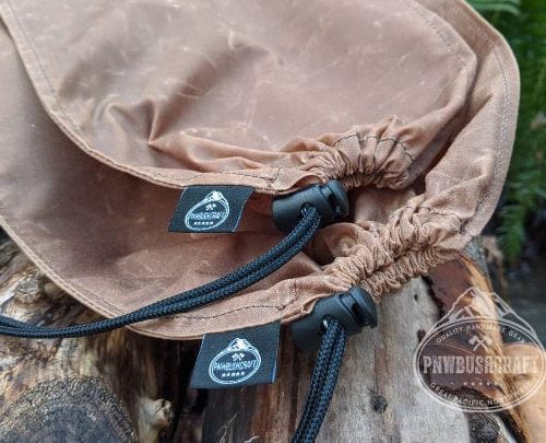 pnwbushcraft boxes bags lightweight waxed canvas food sack bag in a set with two sizes 41355125260501