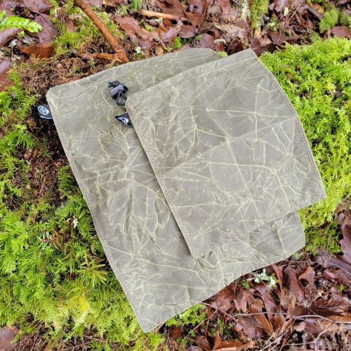 pnwbushcraft boxes bags lightweight waxed canvas food sack bag in a set with two sizes 41355126112469