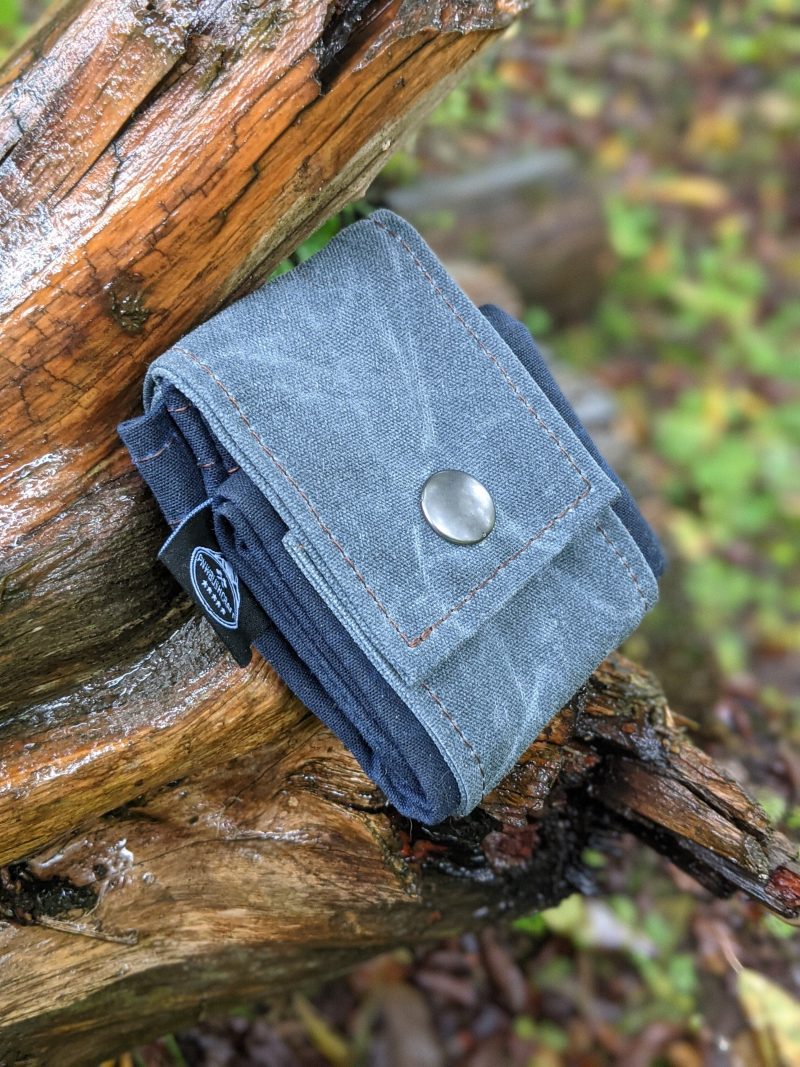 pnwbushcraft boxes bags rugged waxed canvas foraging bag hip pouch by pnwbushcraft 41355130011861