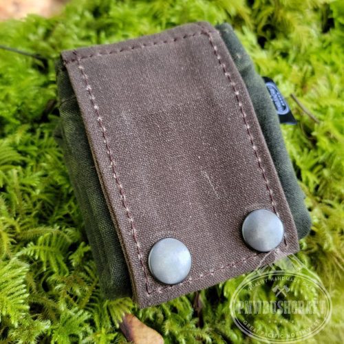 pnwbushcraft boxes bags rugged waxed canvas foraging bag hip pouch by pnwbushcraft 41355130896597