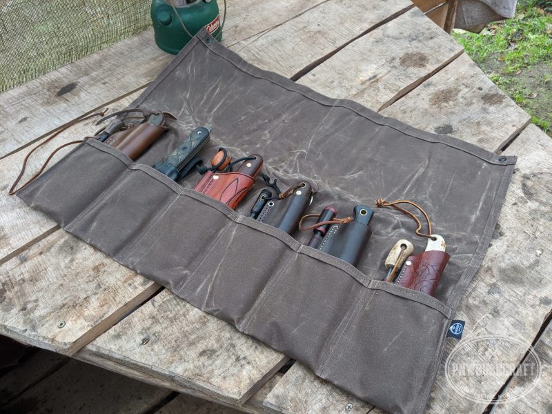 pnwbushcraft boxes bags the alder waxed canvas roll up 41355127226581