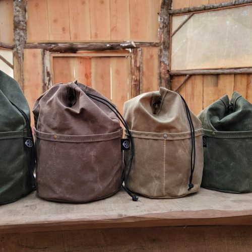 pnwbushcraft boxes bags the cedar bucket bag with outside pockets available in 5 sizes perfect for organizing your kit 41355130634453