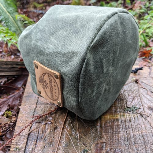 pnwbushcraft boxes bags waxed canvas bucket bag 41355127619797