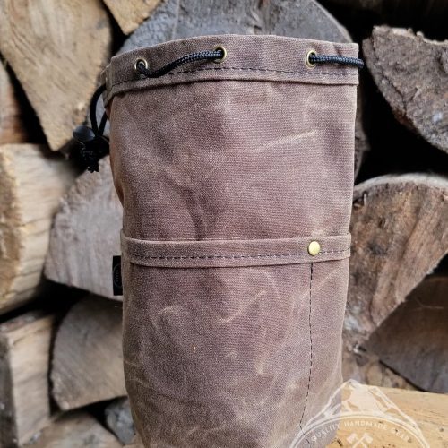 pnwbushcraft boxes bags xsmall brown the cedar bucket bag with outside pockets available in 5 sizes perfect for organizing your kit 41355129553109