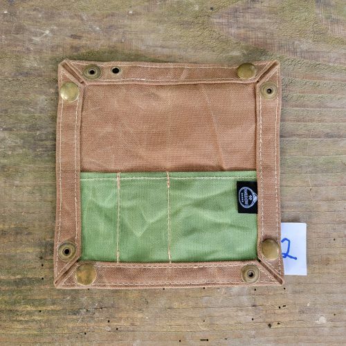 pnwbushcraft storage accessories 2 edc waxed canvas travel tray for your gear and edc 2 0 41355129258197