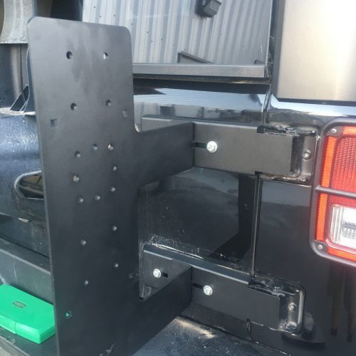 rotopax fuel storage jeep jk tailgate mount 41250104180949