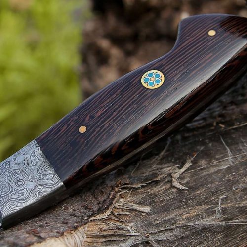 shokunin usa chef knife duece custom chef knife with exotic wenge wood handle 41588767916245