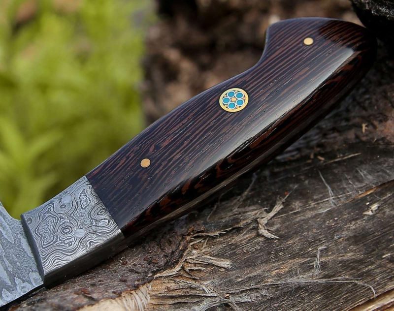 shokunin usa chef knife duece custom chef knife with exotic wenge wood handle 41588767916245