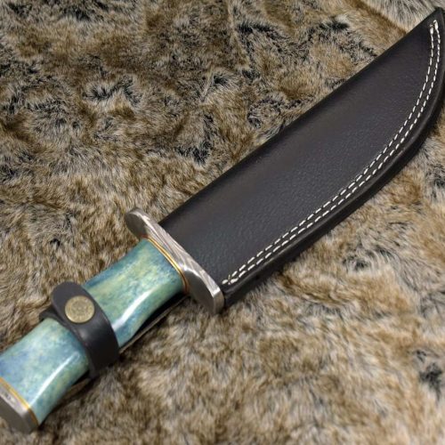 shokunin usa damascus knife behemoth 7 0 damascus steel handmade hunting knife with bone handle 41588769456341