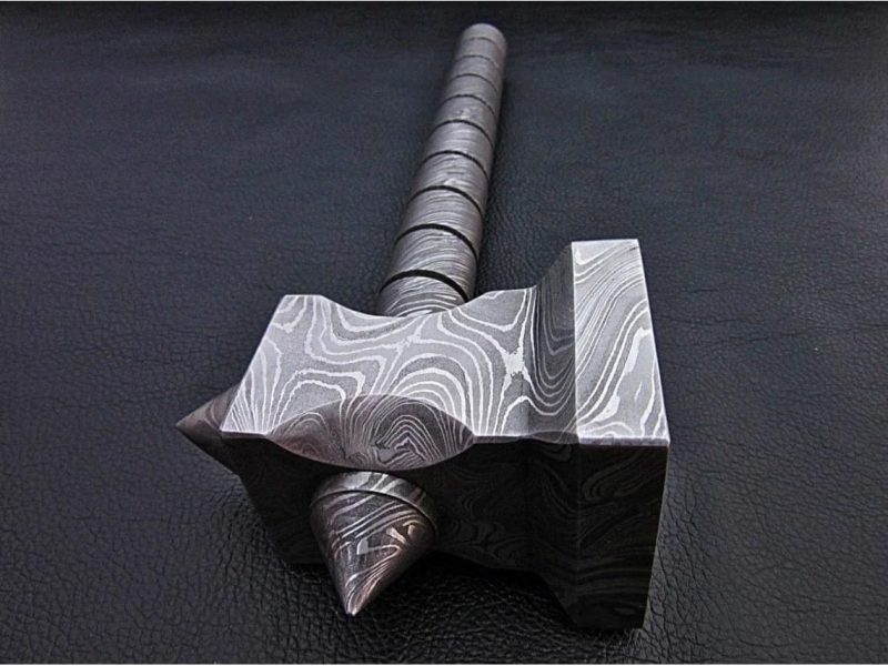 shokunin usa hammer the crusher handmade damascus steel hammer 41588796555477