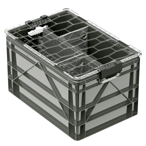 sidiocrate boxes bags add lid stealth 1 long ways divider w 2 small dividers full size sidiocrate by sidiocrate 41861555618005