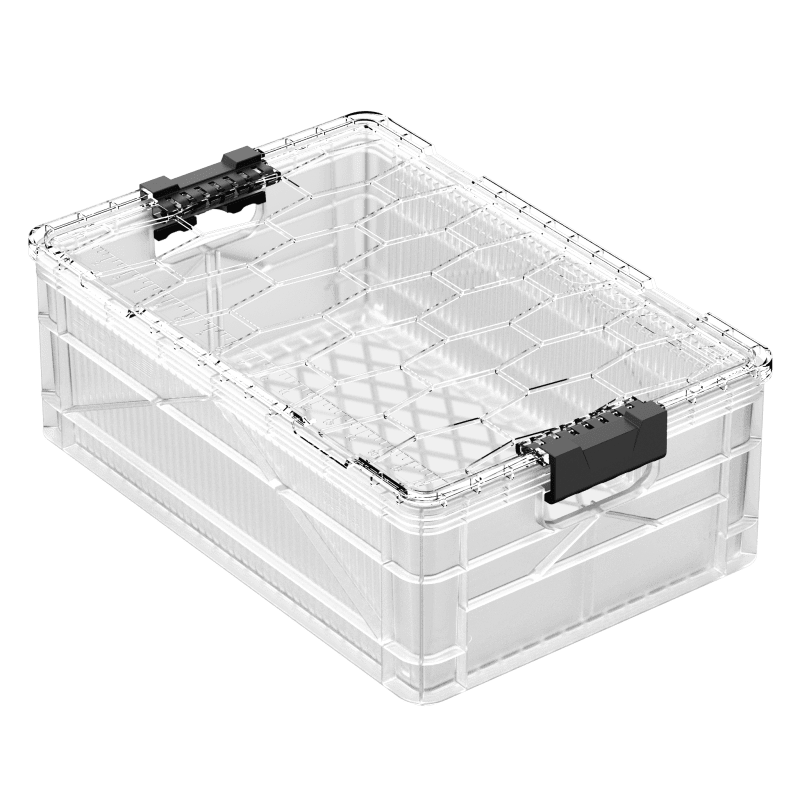 sidiocrate boxes bags clear no dividers add lid half size sidiocrate by sidiocrate 41861555192021