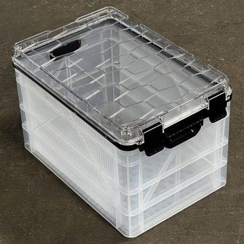 sidiocrate boxes bags clear no dividers no zipper pouch full size sidiocrate wr water resistant by sidiocrate 41861549392085