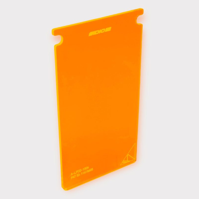 sidiocrate boxes bags full orange acrylic small for use w long slotted divider premium dividers by sidiocrate 41861549261013