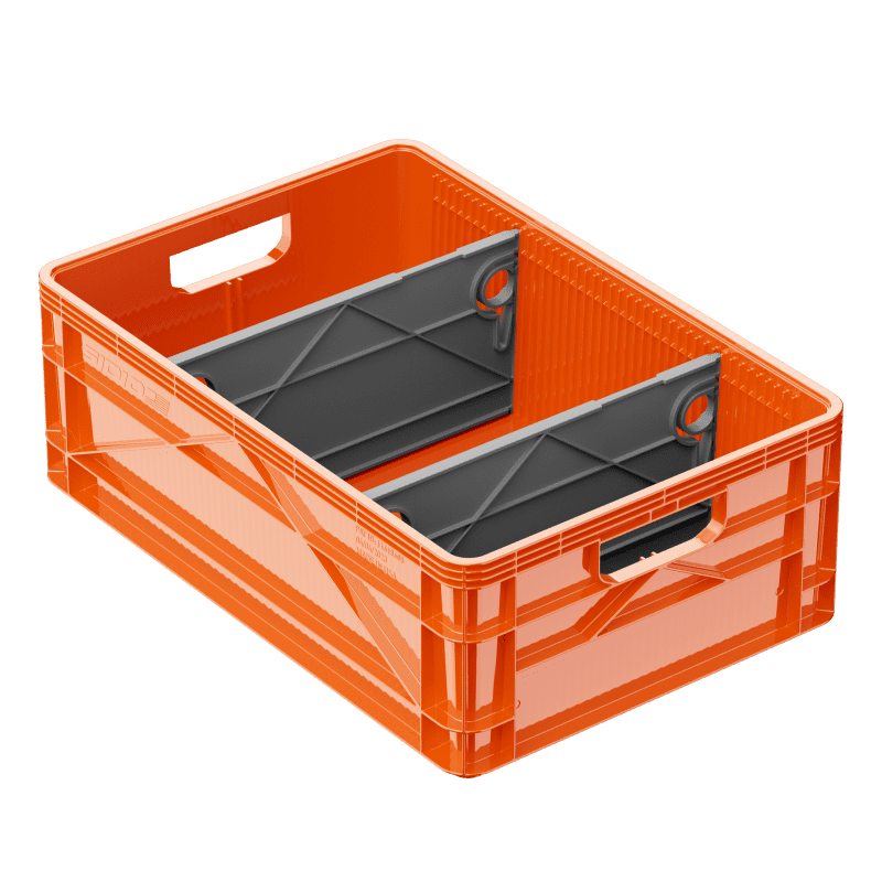 sidiocrate boxes bags orange 2 short ways dividers no lid half size sidiocrate by sidiocrate 41861558075605